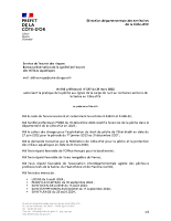 Arrêté préfectoral portant sur la pratique de la pêche aux lignes de la carpe de nuit sur certaines sections de la Saône en Côte-d’Or