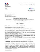 Arrêté préfectoral portant sur la vigilance sur les usages de l’eau