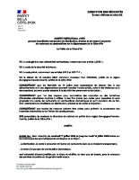 Arrêté préfectoral portant interdiction temporaire de distribution, d’achat et de vente à emporter de carburants et combustibles