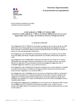 Arrêté préfectoral modificatif portant déterminant une zone réglementée suite à un foyer de dermatose nodulaire contagieuse bovine