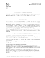 Arrêté préfectoral portant sur la mise en place d’une zone réglementée suite à un cas de grippe aviaire sur la commune de Losne