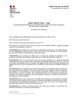 Arrêté préfectoral portant sur l’interdiction de vente carburants