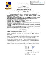 Décision 2026-001 – Encaissement de cheque de la part de Groupama – Sinistre mat J03 – Route de Saint-Jean-de-Losne