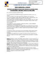 2026-015 – Arrêté portant assermentation et commissionnement pour traiter les infractions en urbanisme – Charlotte WILLAUME