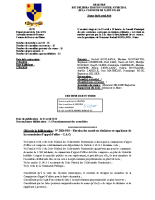 2026-018 – Election des membres titulaires et suppléants de la commission d’appel d’offre – C.A.O.