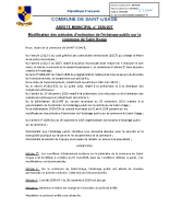 2026-027 – Modification période extinction de l’éclairage public