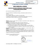 2026-036 – Arrêté de nomination de Monsieur Suayib CAKIR comme correspondant sécurité routière